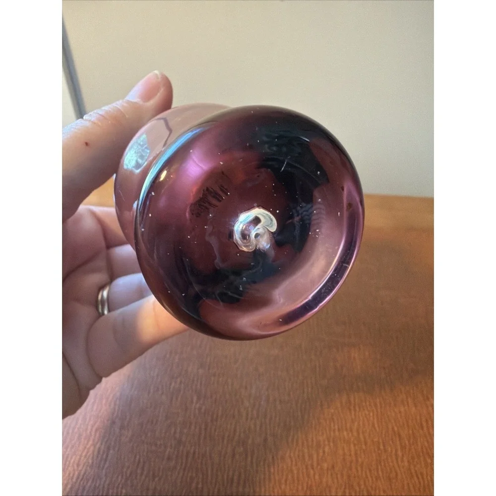 Vintage Mid Century Modern Aseda Sweden Glass Vase